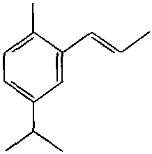 (2)丙烯基对异丙基甲苯